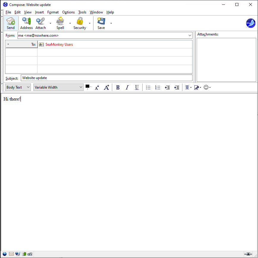 邮件客户端 SeaMonkey v2.53.21 中文免费版