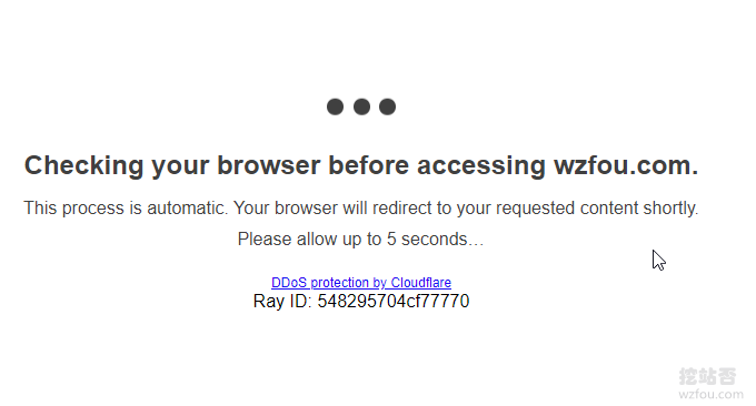 网站挂木马启用CloudFlare