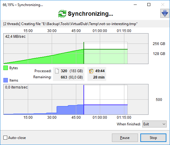 FreeFileSync (文件夹比较同步) v14.9