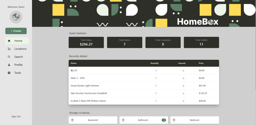 再也不用翻箱倒柜！NAS 上部署 Homebox 给每件物品「建档」-零柒柒优