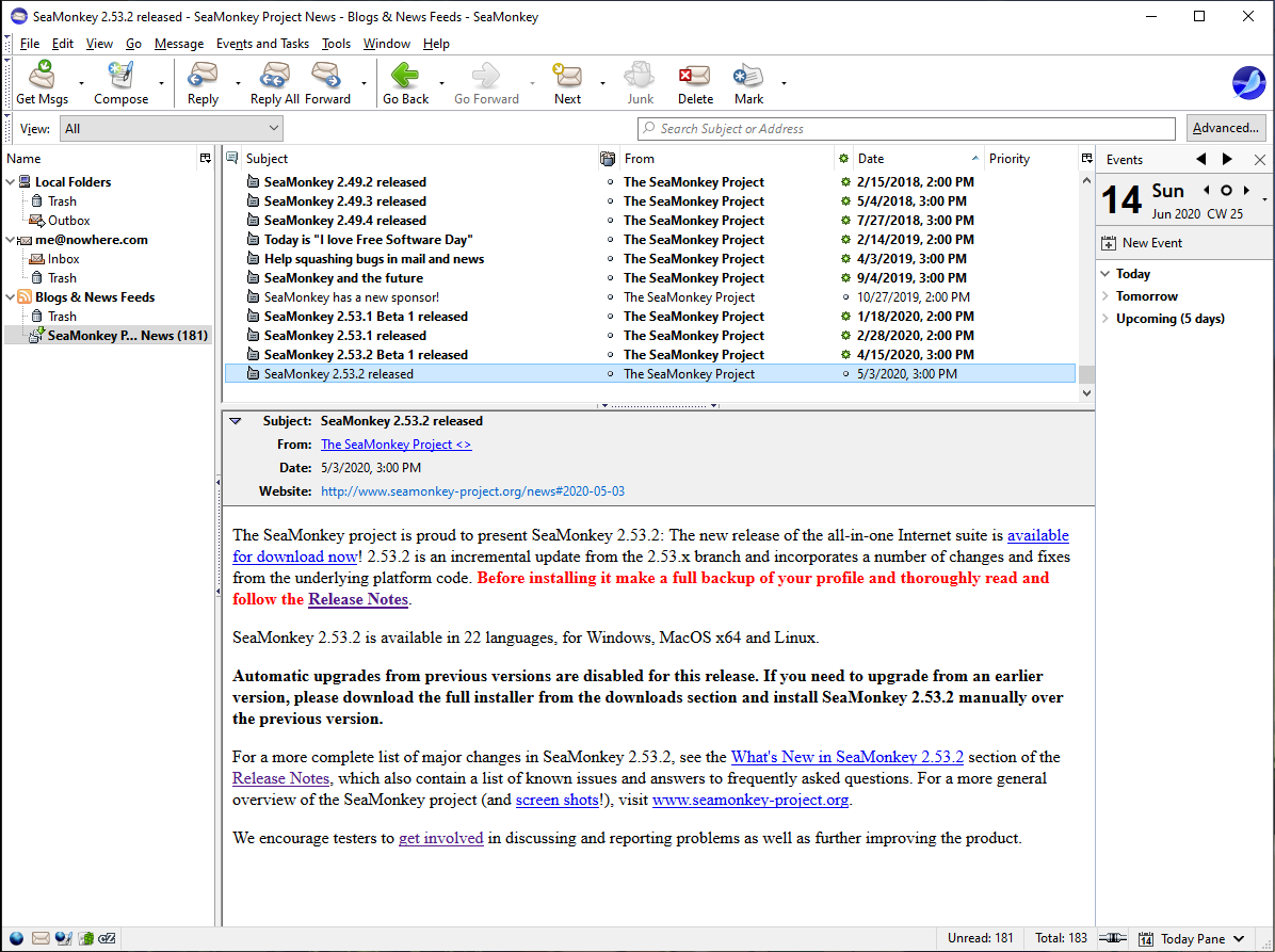 邮件客户端 SeaMonkey v2.53.21 中文免费版