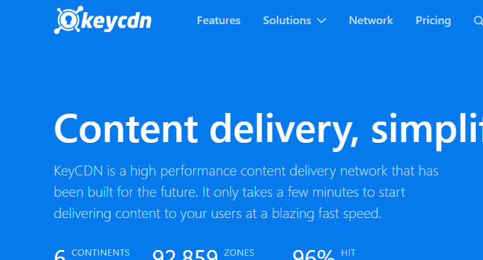 KeyCDN CDN加速