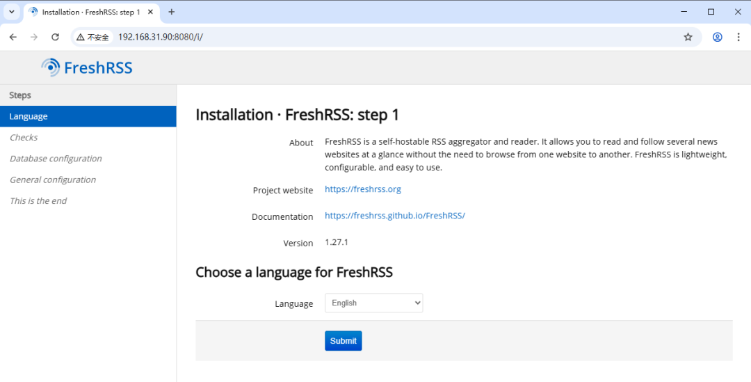 打造信息中枢！Docker 部署 FreshRSS 搭建专属 RSS 阅读器